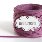 MOTEK PIMOtki - 1 - JAGODOWY MUS, przędza t-shirt yarn