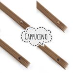 dwa paski z ekoskóry cappucino