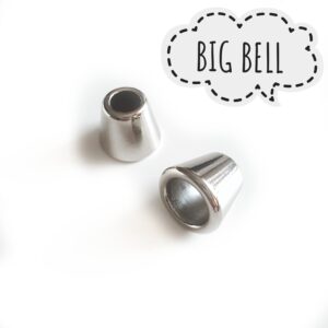 KOŃCÓWKA SZNURKA - BIG BELL - CZARNA