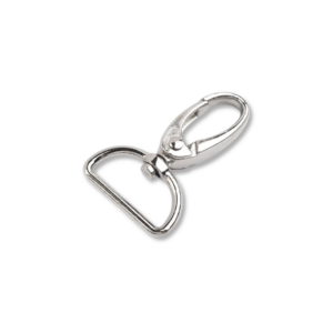 KARABIŃCZYK OVAL 25 - ŚCIĘTY - SREBRNY