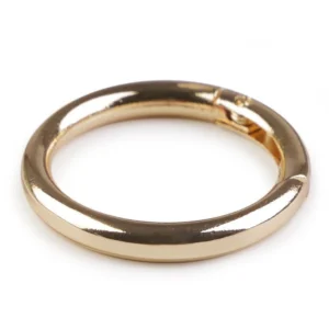 KARABIŃCZYK KÓŁKO 35MM - OTWIERANE - ZŁOTO JASNE