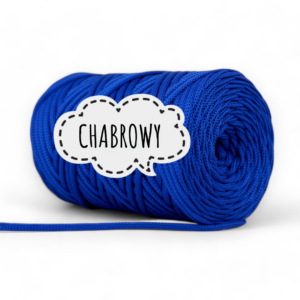 SZNUREK POLIESTROWY PŁASKI 5MM PIMOtki - CHABROWY