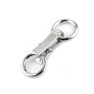 ZAPIĘCIE KARABIŃCZYK Z KÓŁKIEM - SREBRNE