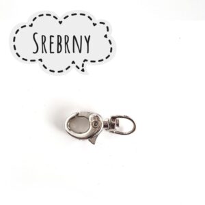 KARABIŃCZYK MINI FLĄDRA - SREBRNY