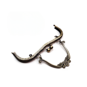 BIGLE DO TOREBKI - ELEGANCKIE - Z RĄCZKĄ - STARE ZŁOTO