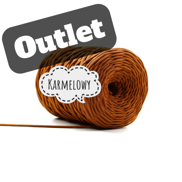 OUTLET - SZNUREK PŁASKI 3MM - GRANATOWY