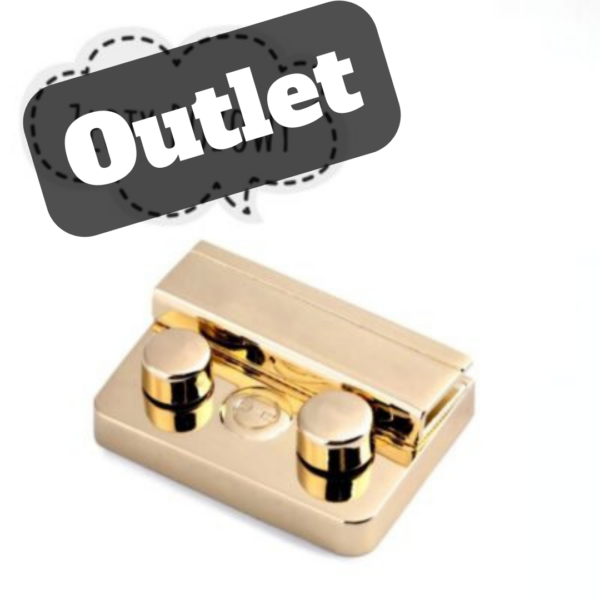 OUTLET - ZAPIĘCIE ROBOCIK - ZŁOTO-RÓŻOWY