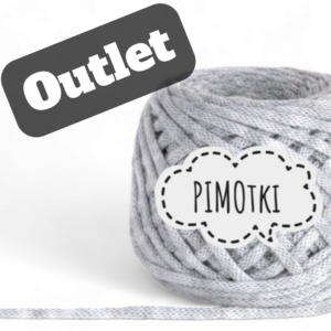 Outlet - Chunky Yarn Merino/Akryl PIMOtki - Jasny Szary