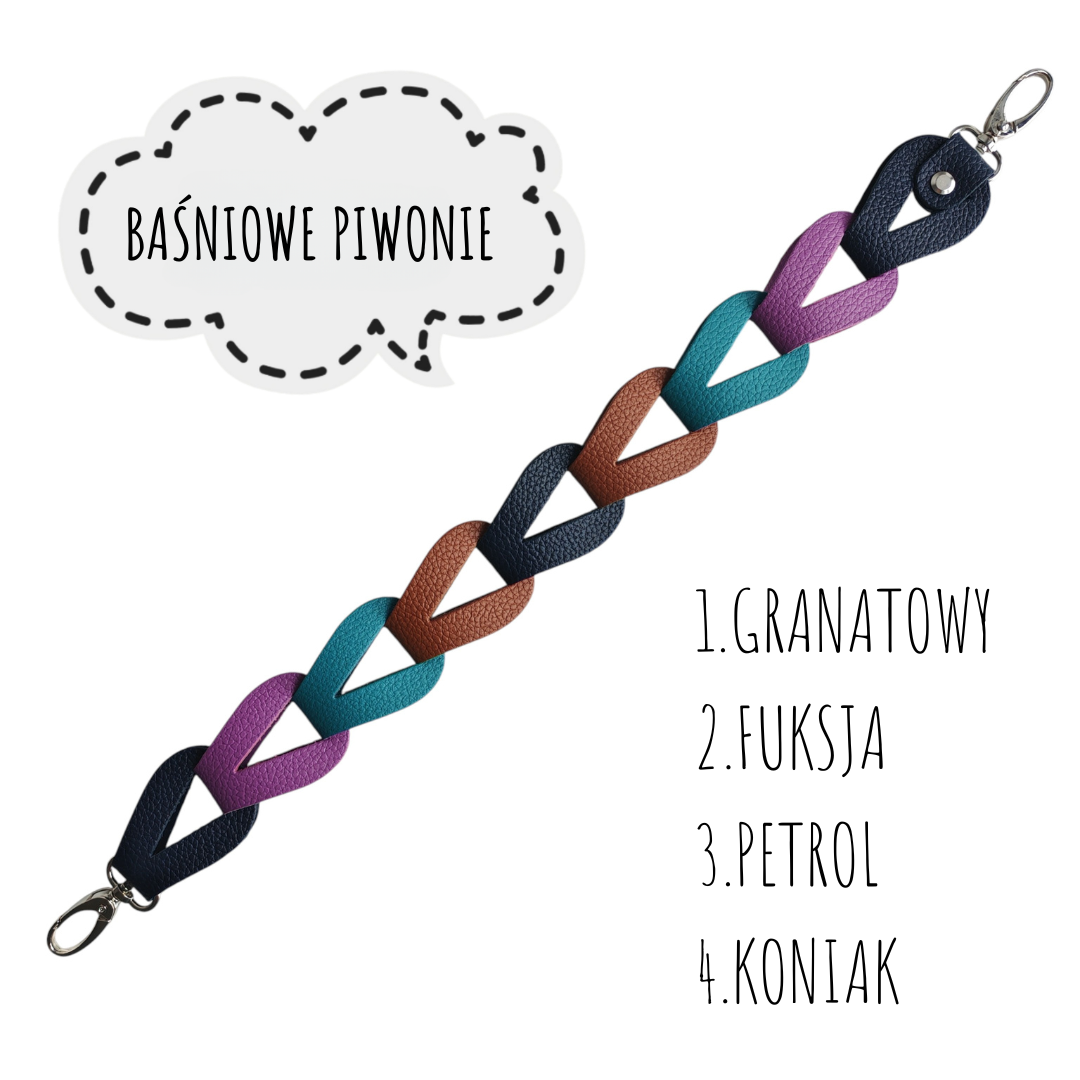 PASEK PLECIONY - BAŚNIOWE PIWONIE