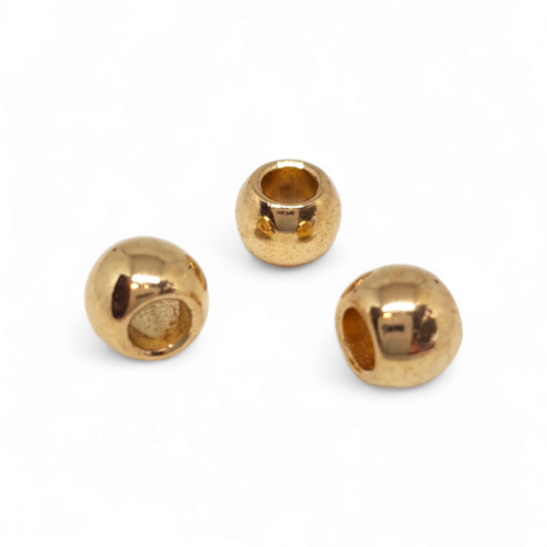 Końcówka sznurka - Kuleczka - Złoto Klasyczne