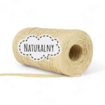 WŁÓCZKA RAFIA PIMOtki - NATURALNY