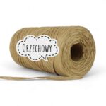 WŁÓCZKA RAFIA PIMOtki - ORZECHOWY