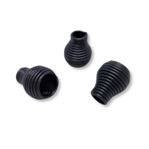 KOŃCÓWKA SZNURKA - SPRĘŻYNKA - CZARNY MATOWY