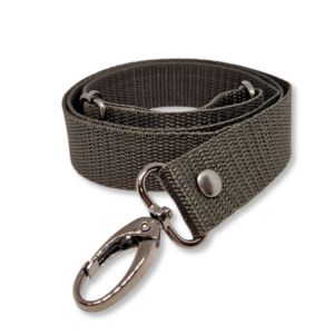 PASEK PARCIANY - 25MM - CIEMNOZIELONY