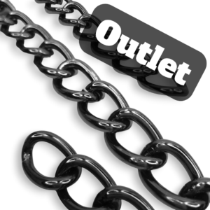 OUTLET - ŁAŃCUCH DO TOREBKI - XXL - CZARNY - XL/A/01/CZ