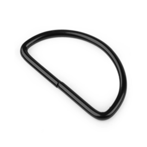 PÓŁKÓŁKO 50 MM - CZARNE MATOWE