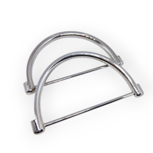 KOMPLET RĄCZEK METALOWYCH DO OBSZYCIA - SREBRNY