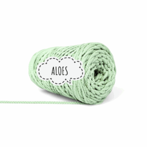 SZNUREK POLIESTROWY OKRĄGŁY 3MM PIMOtki - ALOES
