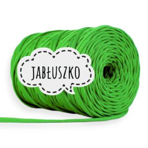 SZNUREK POLIESTROWY PŁASKI 8MM PIMOtki - JABŁUSZKO