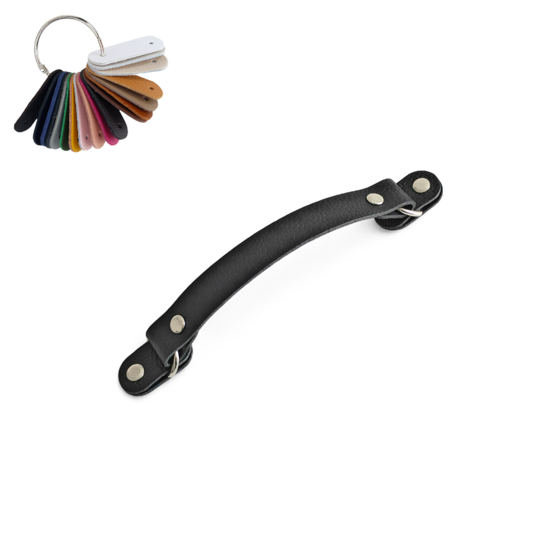 RĄCZAKA DO RĘCZNIE ROBIONEJ KLAPKI PLECIONEJ - SKÓRA NATURALNA