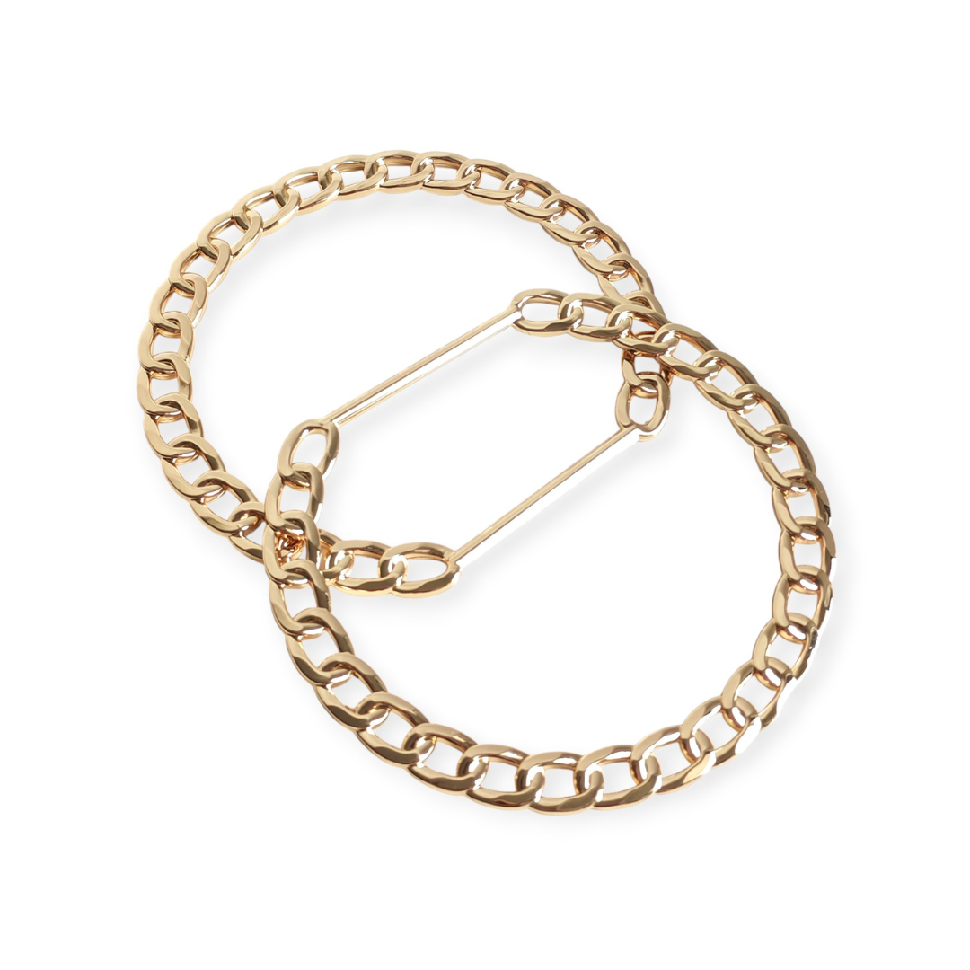 RĄCZKI METALOWE - OGNIWKA - ZŁOTO KLASYCZNE