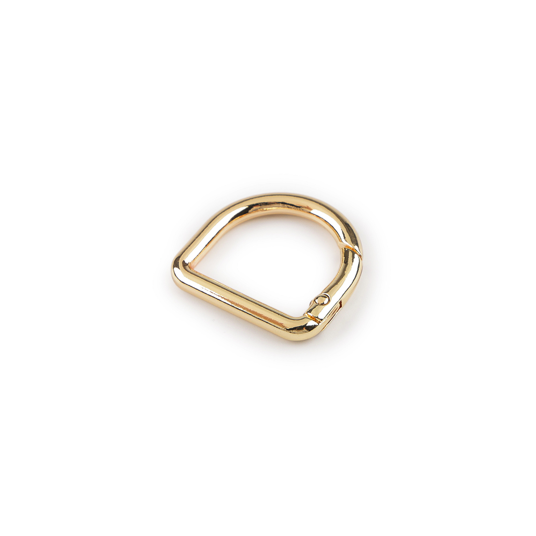 KARABIŃCZYK PÓŁKÓŁKO - OTWIERANY - ZŁOTO KLASYCZNE