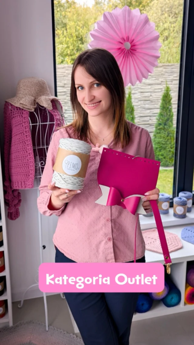 Czasem trafi się sznurek z łączeniem, zapięcie z małą skazą czy otarcie na skórce — ale nadal to produkty, które są gotowe do tworzenia cudów na szydełku 🧶
.
Dlatego mamy w naszym sklepie specjalną kategorię OUTLET, gdzie znajdziesz produkty z drobnymi niedoskonałościami w niższej cenie 🩷
Bo przecież nawet nieidealne motki potrafią stworzyć coś absolutnie wyjątkowego! 🌸
.
Koniecznie zajrzyj do naszej kategorii OUTLETU i znajdź perełkę dla siebie 😊
.
.
#pimotki #pimotkowemiłości #outletpimotki #dziergamyzpimotkami #handmade #sznurekpoliestrowy #naszydełku #motek #rękodzieło